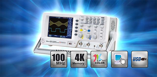 Nuevos osciloscopios digitales económicos – Serie OD-400
