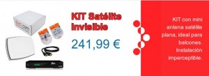 Lee más sobre el artículo Kit satélite invisible Diesl.com