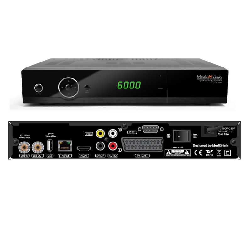 Lee más sobre el artículo Nuevo receptor IPTV Black Panther 1 Card Premium Medi@link
