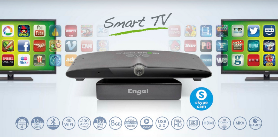Lee más sobre el artículo EngelDroid Eye, aplicaciones Android y vídeoconferencias en tu TV