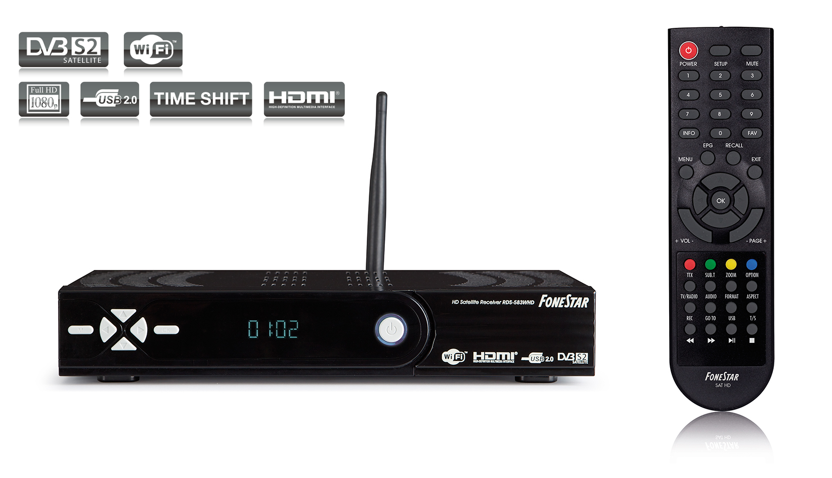 Lee más sobre el artículo Fonestar RDS-583WHD, nuevo receptor satélite