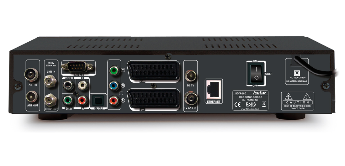 Lee más sobre el artículo Satélite + TDT Premium Gol T en un solo receptor, Fonestar RDTS-690