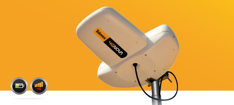 Lee más sobre el artículo 4GNova Televes, antena para la extensión de cobertura 4G LTE