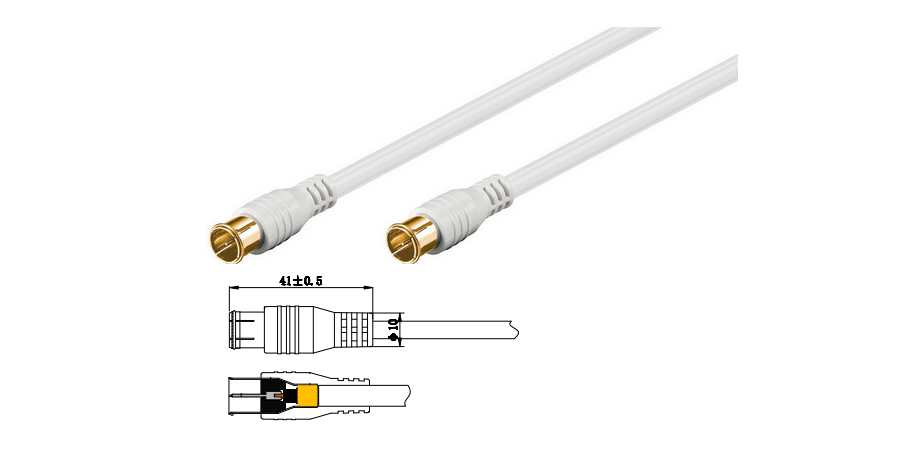 Lee más sobre el artículo Cable de antena coaxial 1,5 metros
