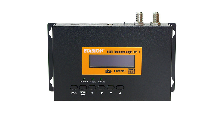 Lee más sobre el artículo Modulador Edision DVB-T HD COFDM entrada HDMI y Filtro LTE