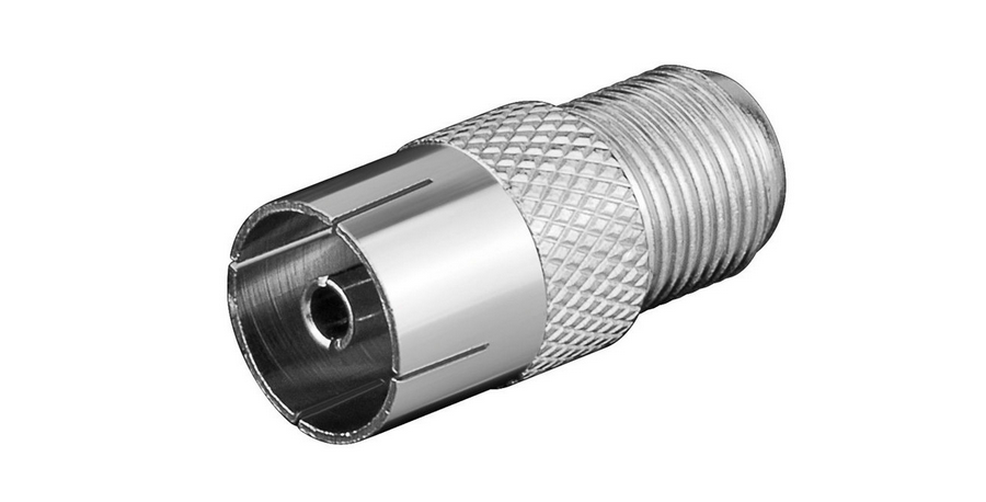 Lee más sobre el artículo Conector F jack a conector IEC hembra