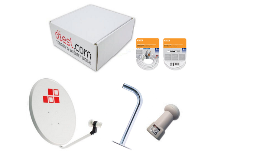 En este momento estás viendo ¿Un kit de antena parabólica por menos de 20 euros?