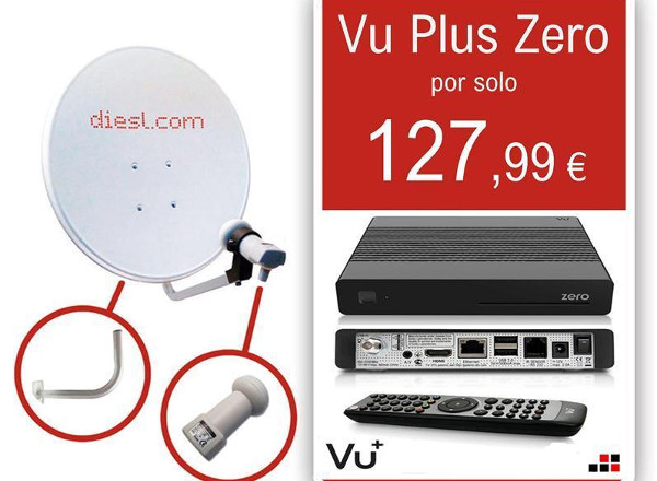 Lee más sobre el artículo Kit VU Plus Zero: iníciate en los receptores Linux por solo 127,99€