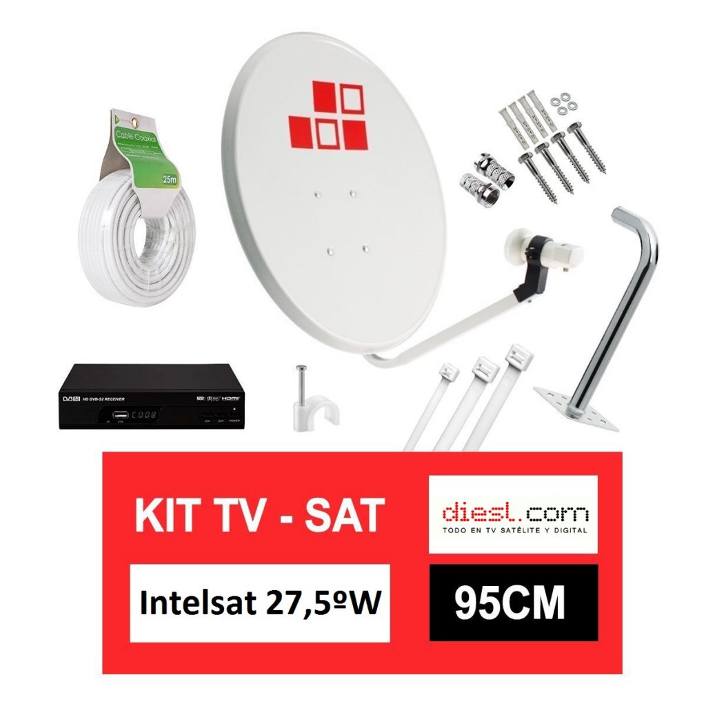 Kit Parabolica Intelsat 27,5ºW