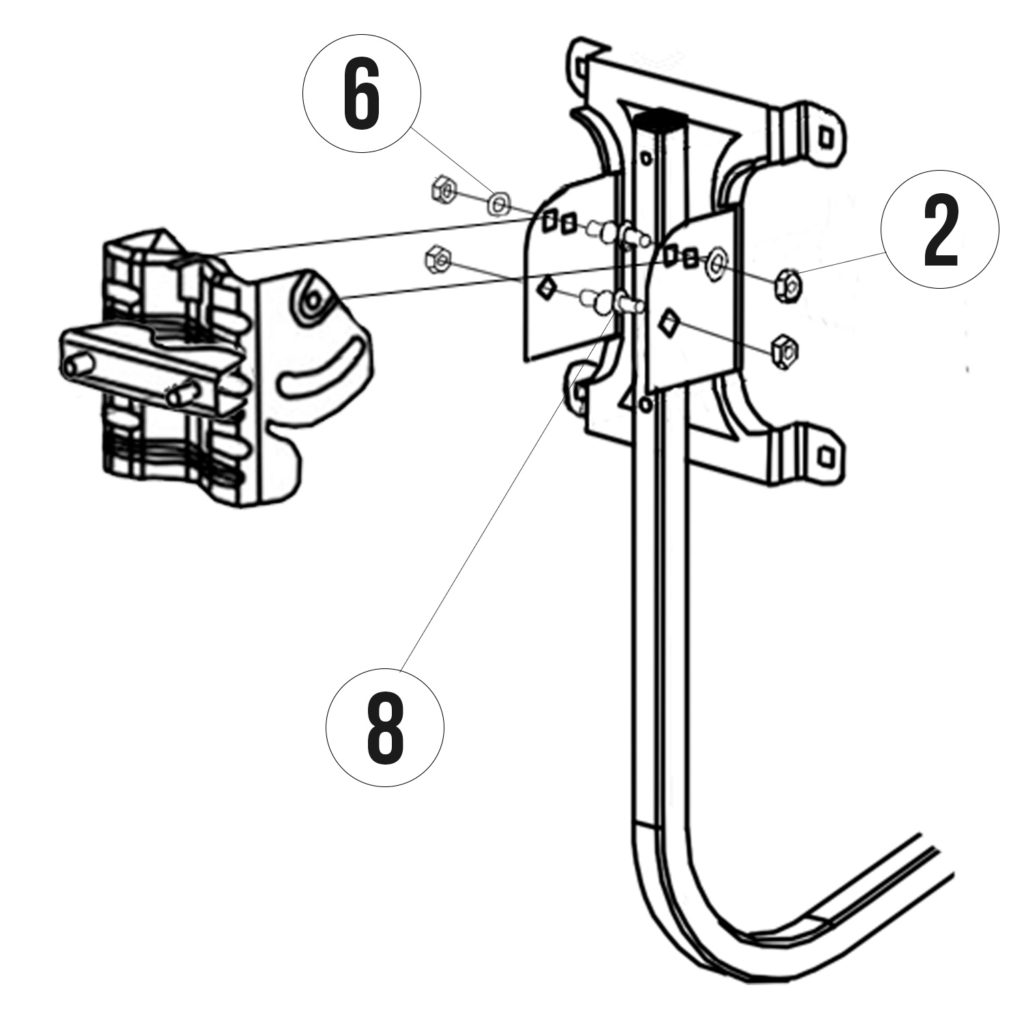 Parabólica Offset Satélite Rover 60 cm + LNB + Soporte + 2 Conectores F