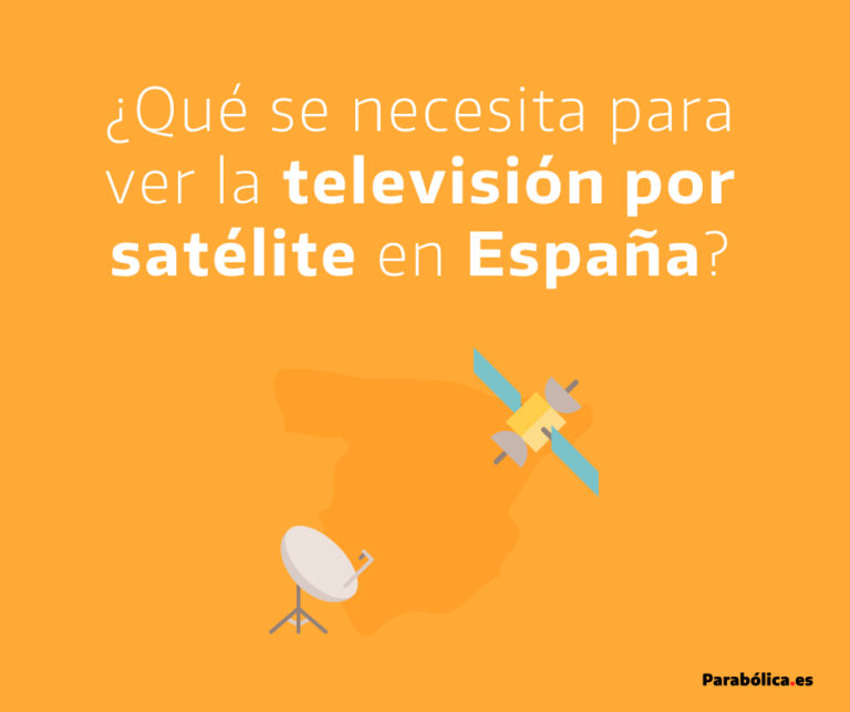 ¿Qué se necesita para ver la televisión por satélite en España?